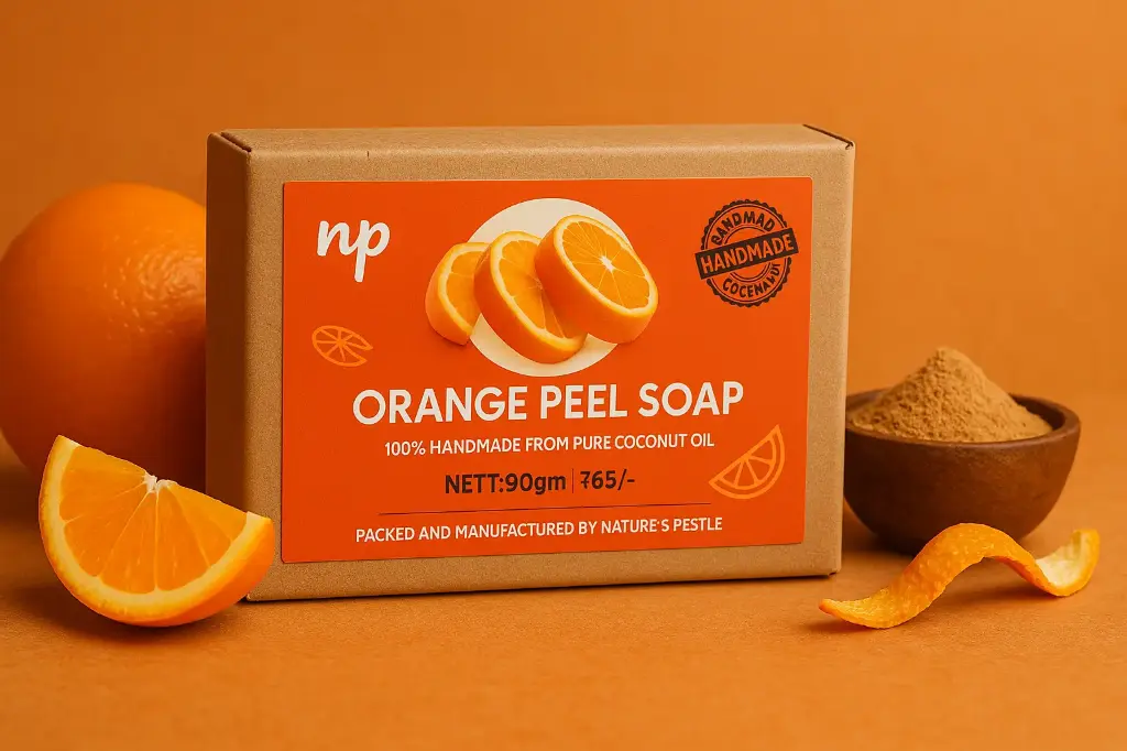 Orange Peel Soap - 90gms