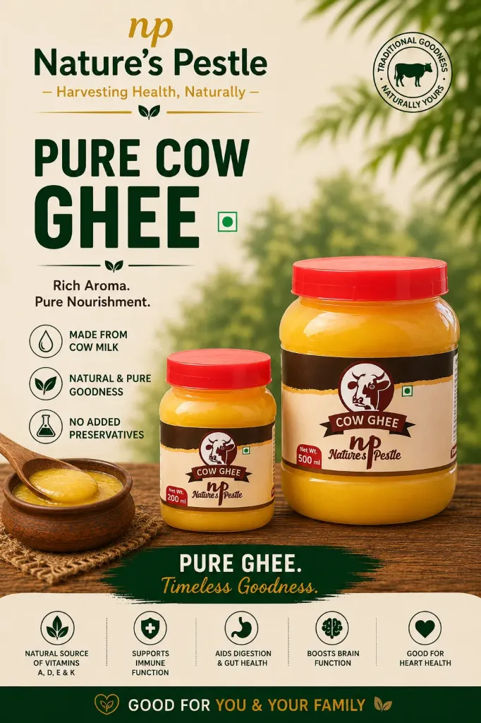 Pure Cow Ghee (200ml)
